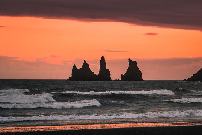 South Coast Day Tour Black Sand Beach & Waterfalls from Reykjavik - Reynisfjara Beach and Iceland’s dangerous waves