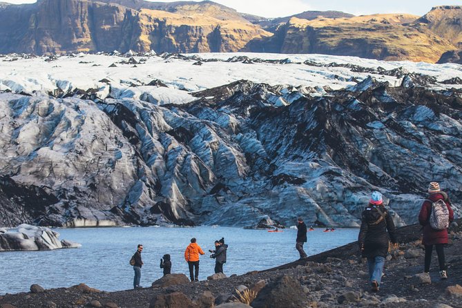 South Coast Day Tour Black Sand Beach & Waterfalls from Reykjavik - Skogafoss and the climb above the falls