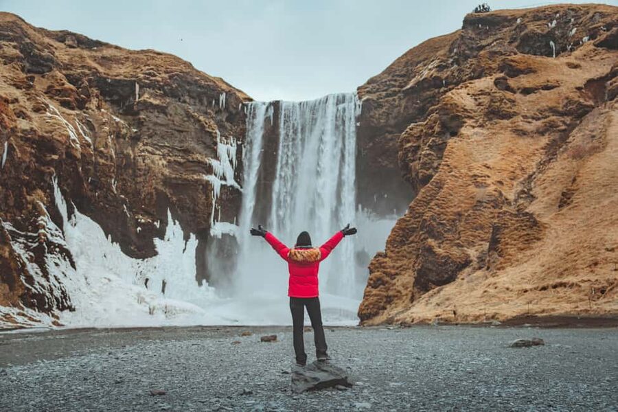 South Coast, Glacier Hike and Northern Lights Winter Tour - Reynisfjara and the black Atlantic coast