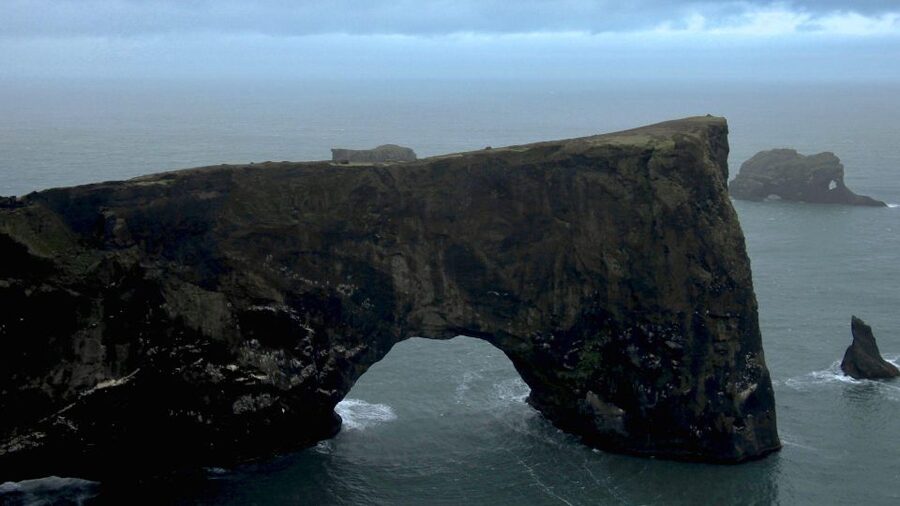 South Coast of Iceland. Black beach, glaсier, waterfalls... - Reynisfjara: black sand, basalt, and Atlantic force