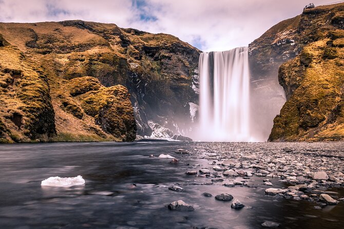 South Coast Sagas: Small Group Tour with Pick-up from Reykjavik - Skogafoss brings the biggest burst of water