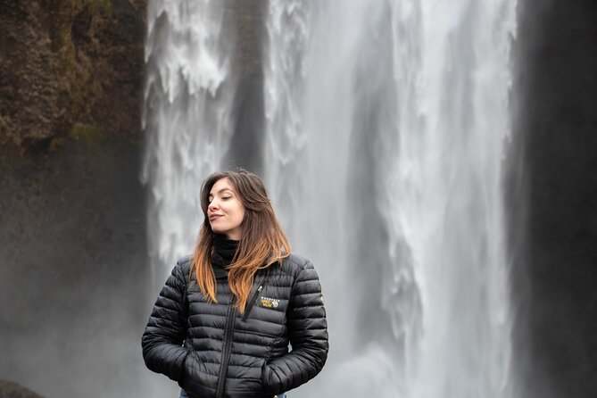 South Coast Tour & Glacier Hike | Private Super Jeep Tour - Skogafoss brings the thunder