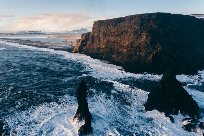 South Coast Tour Private Epic Adventure - Skógafoss starts the day with real force
