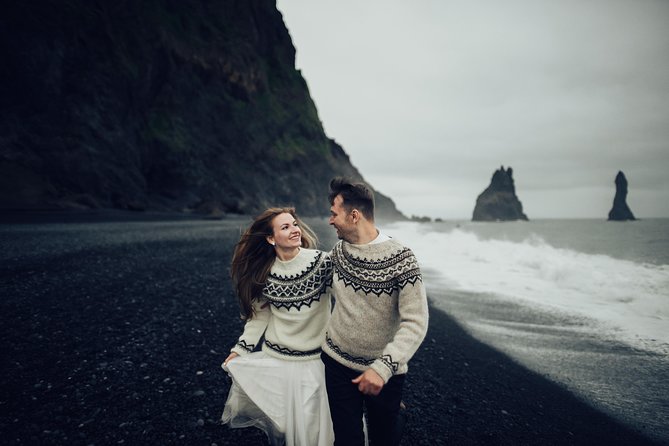 Spectacular South Coast Iceland Private Tour from Reykjavik - Dyrhólaey frames the black beach