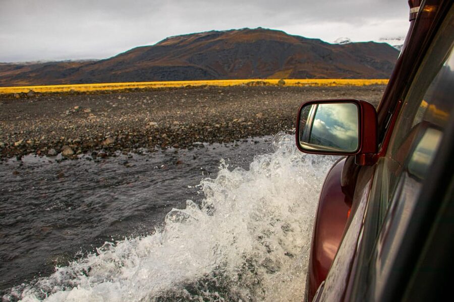 Super Jeep Private tour in Þórsmörk - River crossings and the character of the ride