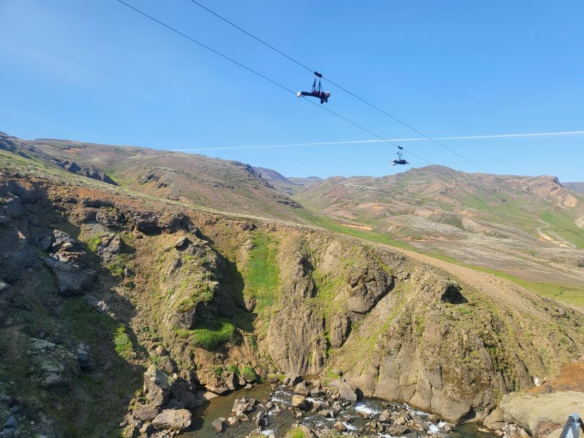 The Falcon : Superman ride with Mega Zipline Iceland - Safety briefing, equipment, and the launch