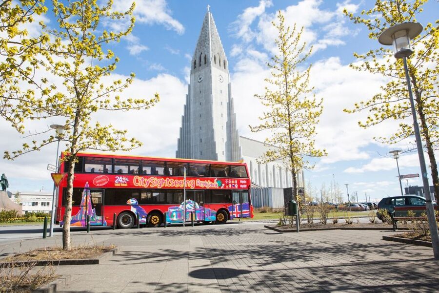 The Golden Circle & Hop On - Hop Off Combo Deal - Seeing Reykjavík by Hop On Hop Off bus