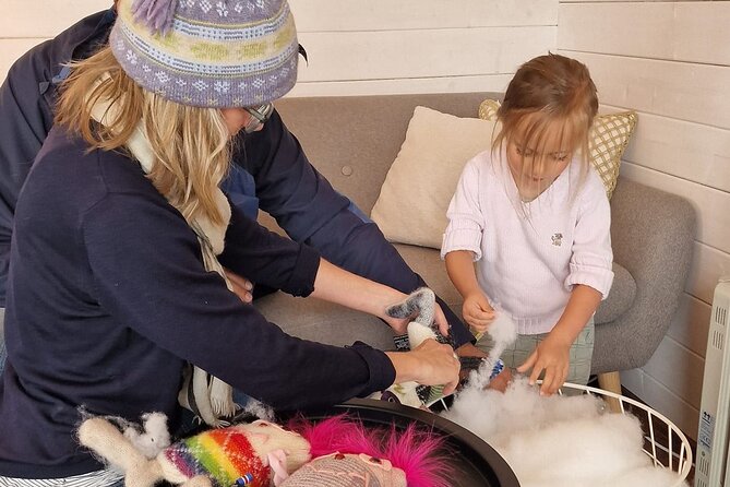 The Wool Monster Workshop - make your own souvenir! - Key points about The Skrimsli Workshop
