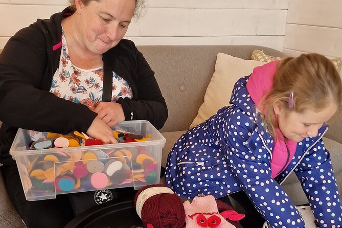The Wool Monster Workshop - make your own souvenir! - Why the private format matters