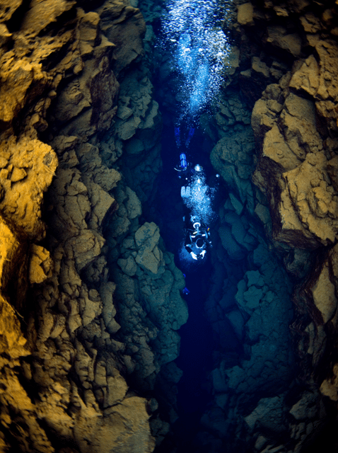 Thingvellir: Silfra Fissure Diving with Optional Pickup - Getting ready in a dry suit