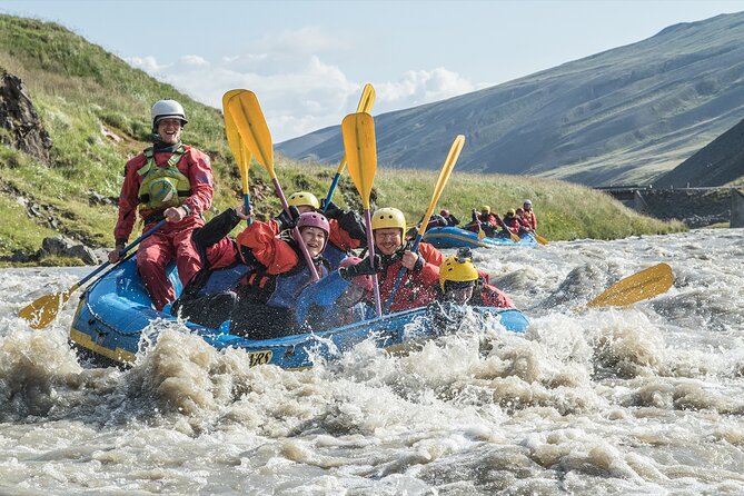 Top-Rated Family Rafting-Warm Drysuits, Volcanic Canyon, Epic Fun - The safety briefing sets the tone