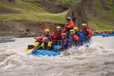 Varmahlíð: Guided Family Rafting Trip