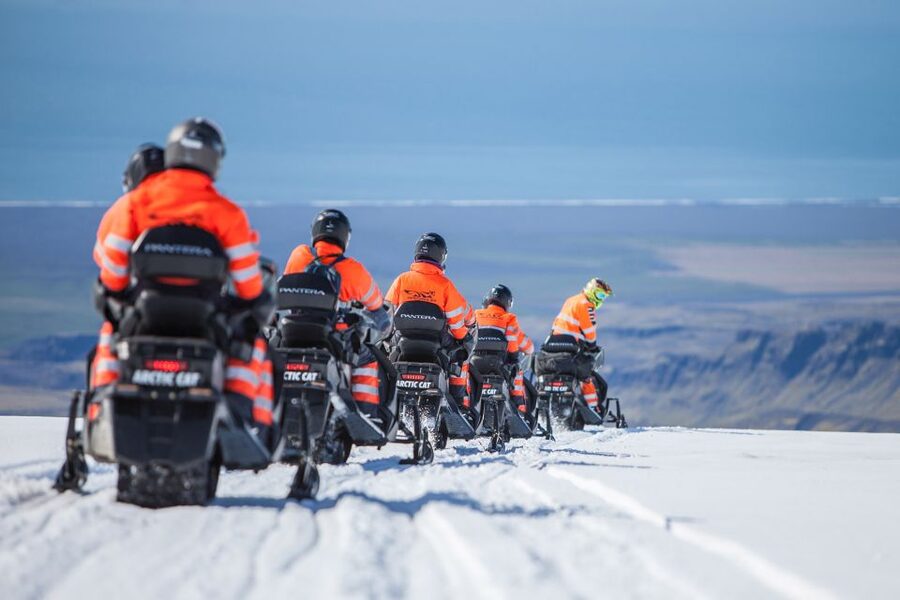 Vik: Mýrdalsjökull Snowmobile Adventure - The view above Iceland’s South Coast