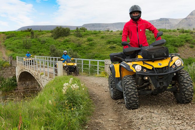 Volcanic Springs ATV adventure from Reykjavik - Ulfarsfell and the first views from the trail