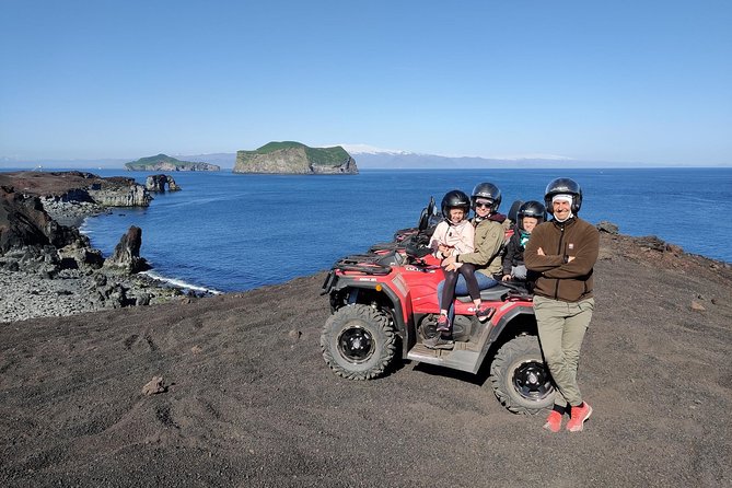 Volcano ATV Tour - Into Eldfell and out along the coast