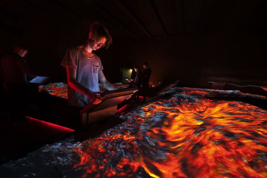 Volcano Exhibition and Cinema - Lava Centre Iceland - The Trembling Earth and Iceland’s moving plates