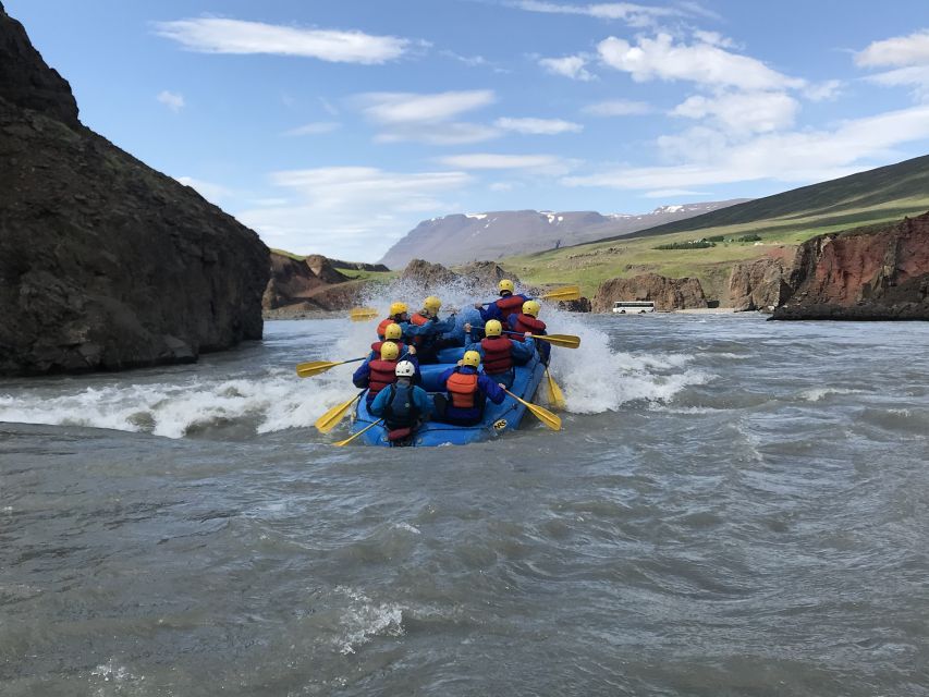 West Glacial River Family Rafting - Meeting at Bakkaflöt in Varmahlíð