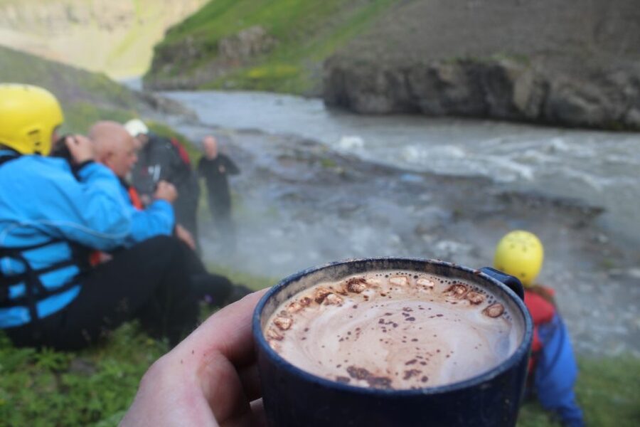 West Glacial River Family Rafting - Entering the West Glacial canyon