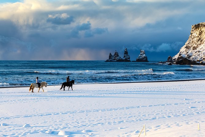 Winter South Coast Day Tour by Minibus from Reykjavik - Sólheimajökull offers a close look at glacier ice