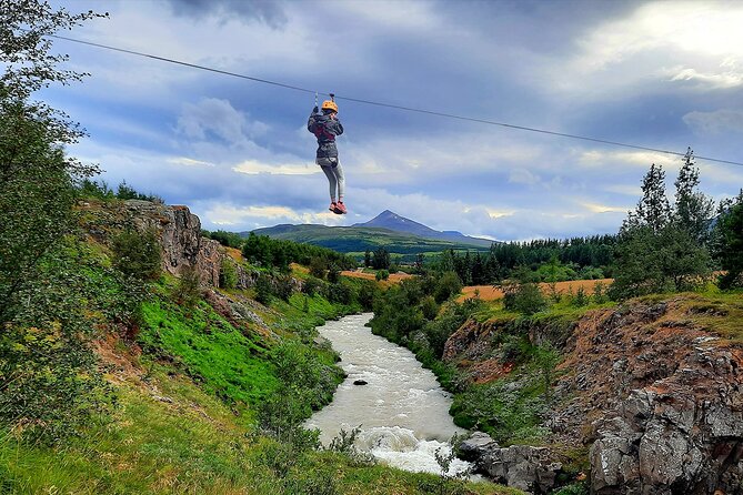 Zipline Adventure Through Glerárgil River Canyon in Akureyri Town - Five zip lines, one canyon, and a close look at Akureyri